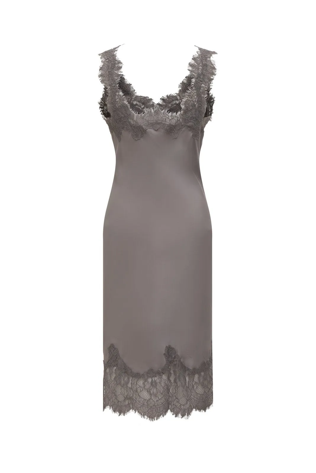 Megan Coco Dress Platinum Grey