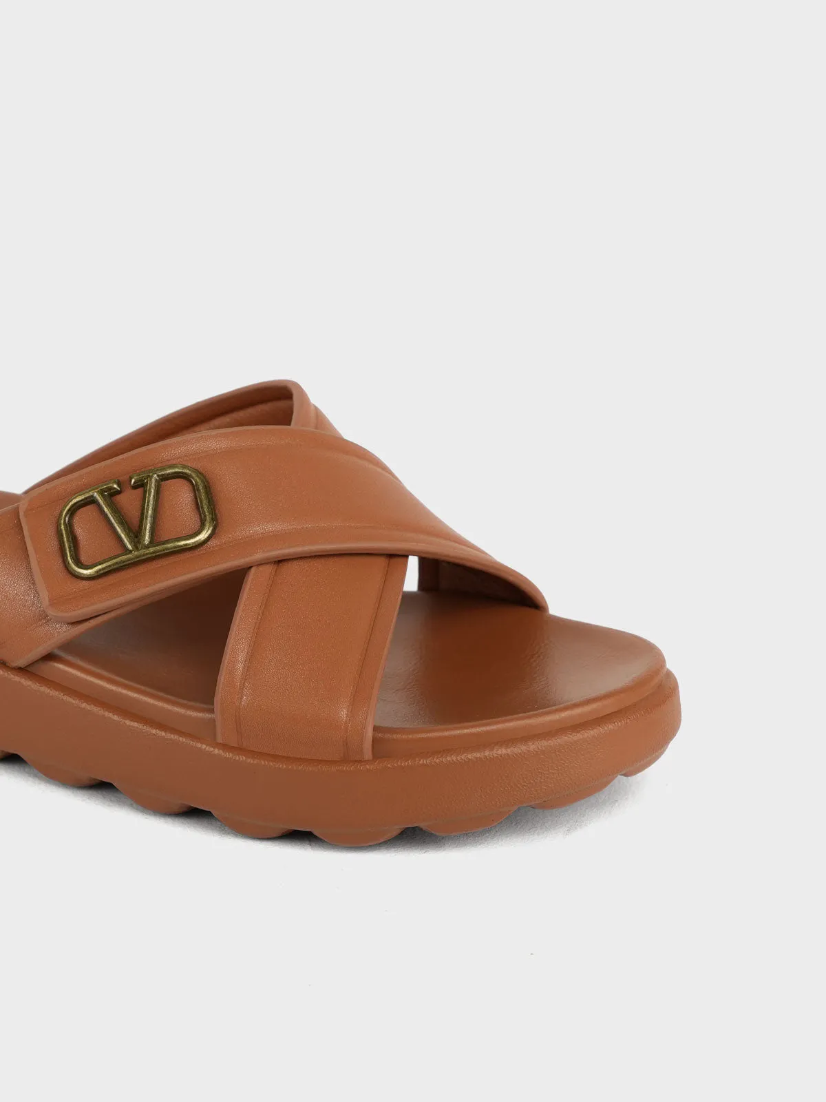 Men "TIROSH" Crossover Casual Slippers