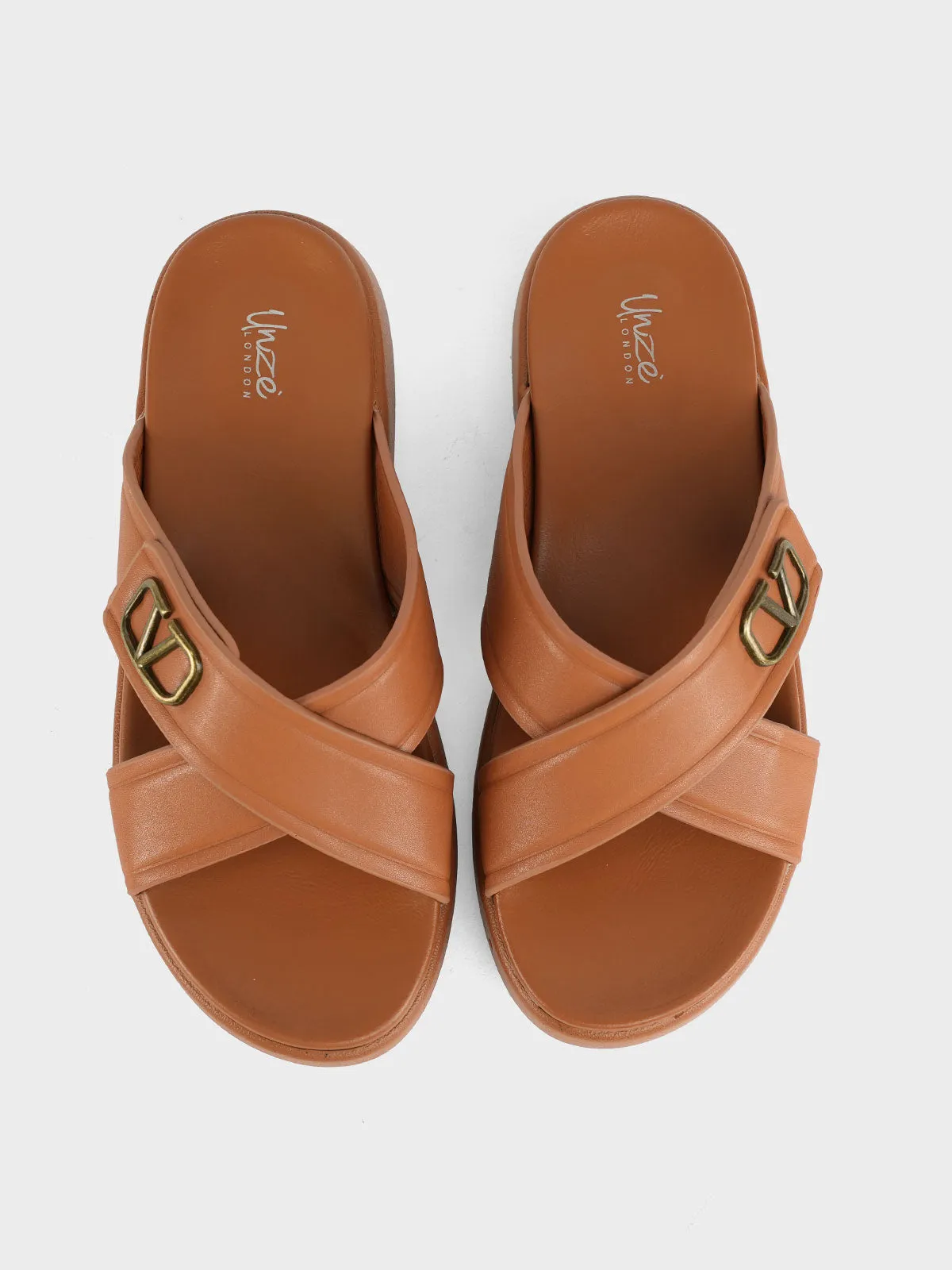 Men "TIROSH" Crossover Casual Slippers