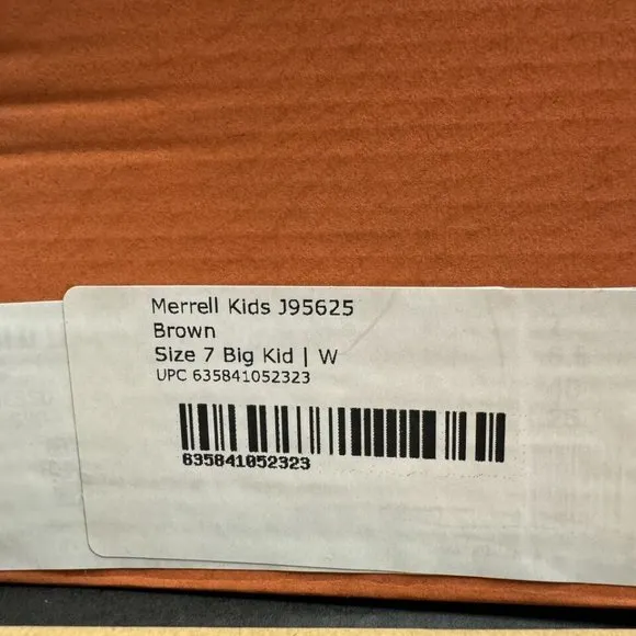 Merrell Jungle Mic Slip On Size 7 W Big Kid