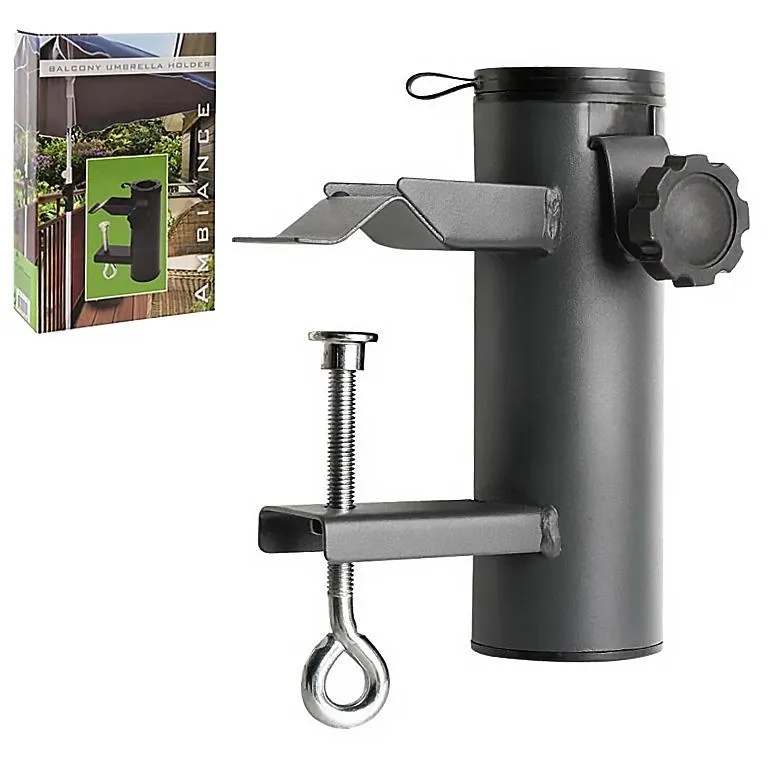 Metal Balcony Parasol Holder Clamp