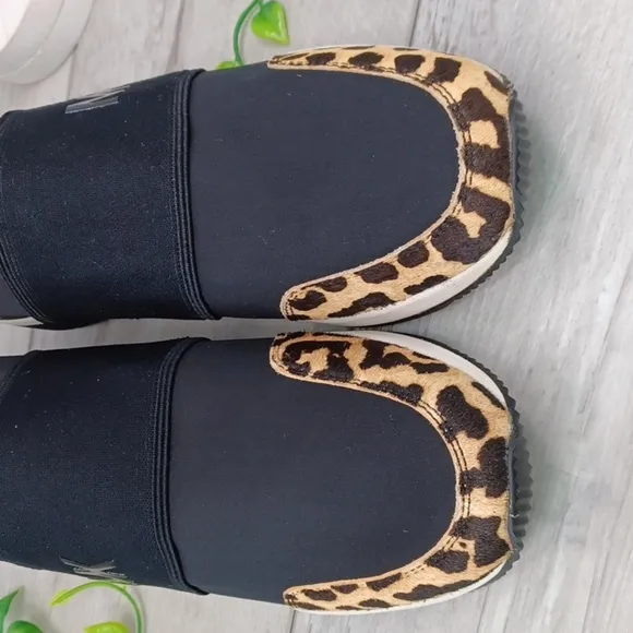 Michael Kors Calf Hair &amp; Neoprene Sneakers