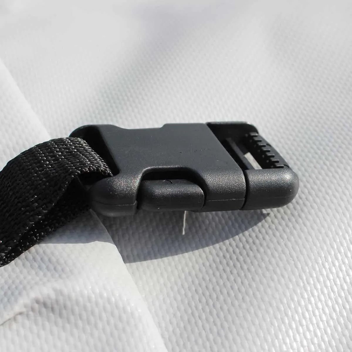 Miracle Boat Cover - Boom Up - PVC Grey