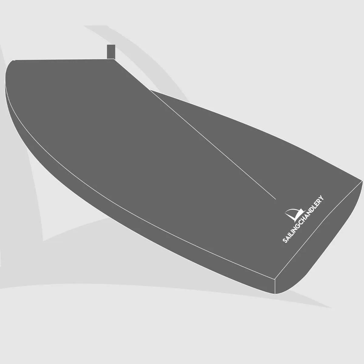 Miracle Boat Cover - Boom Up - PVC Grey