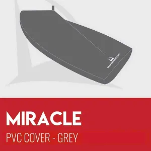 Miracle Boat Cover - Boom Up - PVC Grey