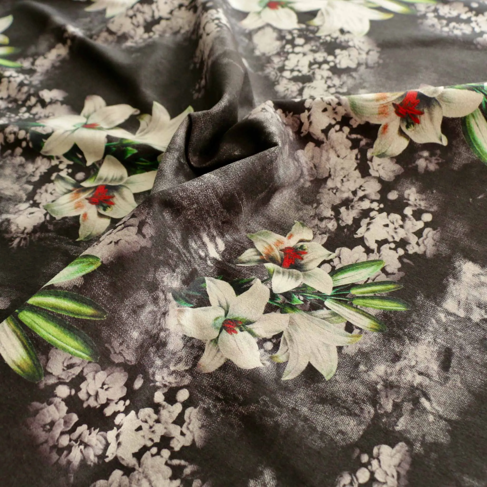 Moleskin Fabric - Black