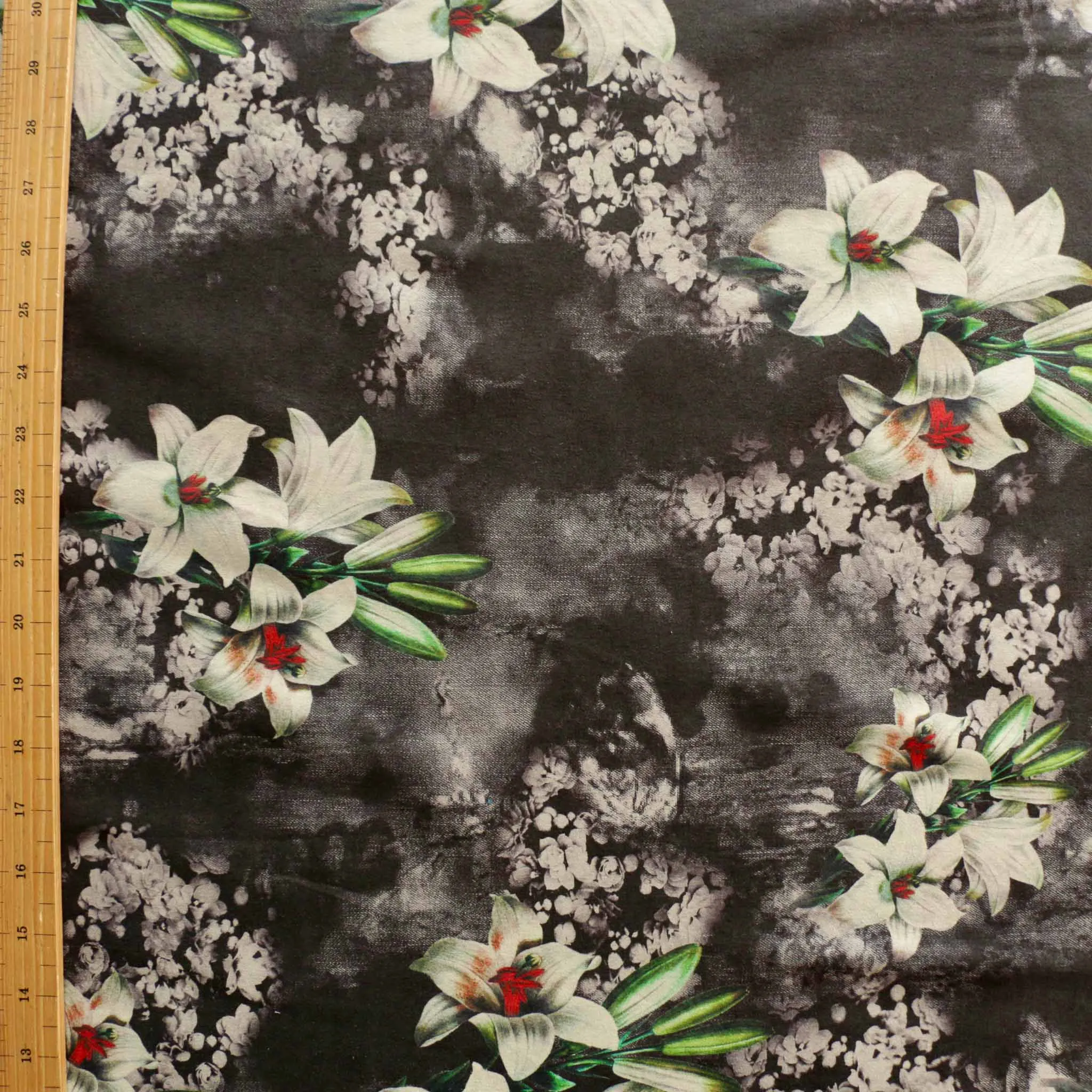 Moleskin Fabric - Black