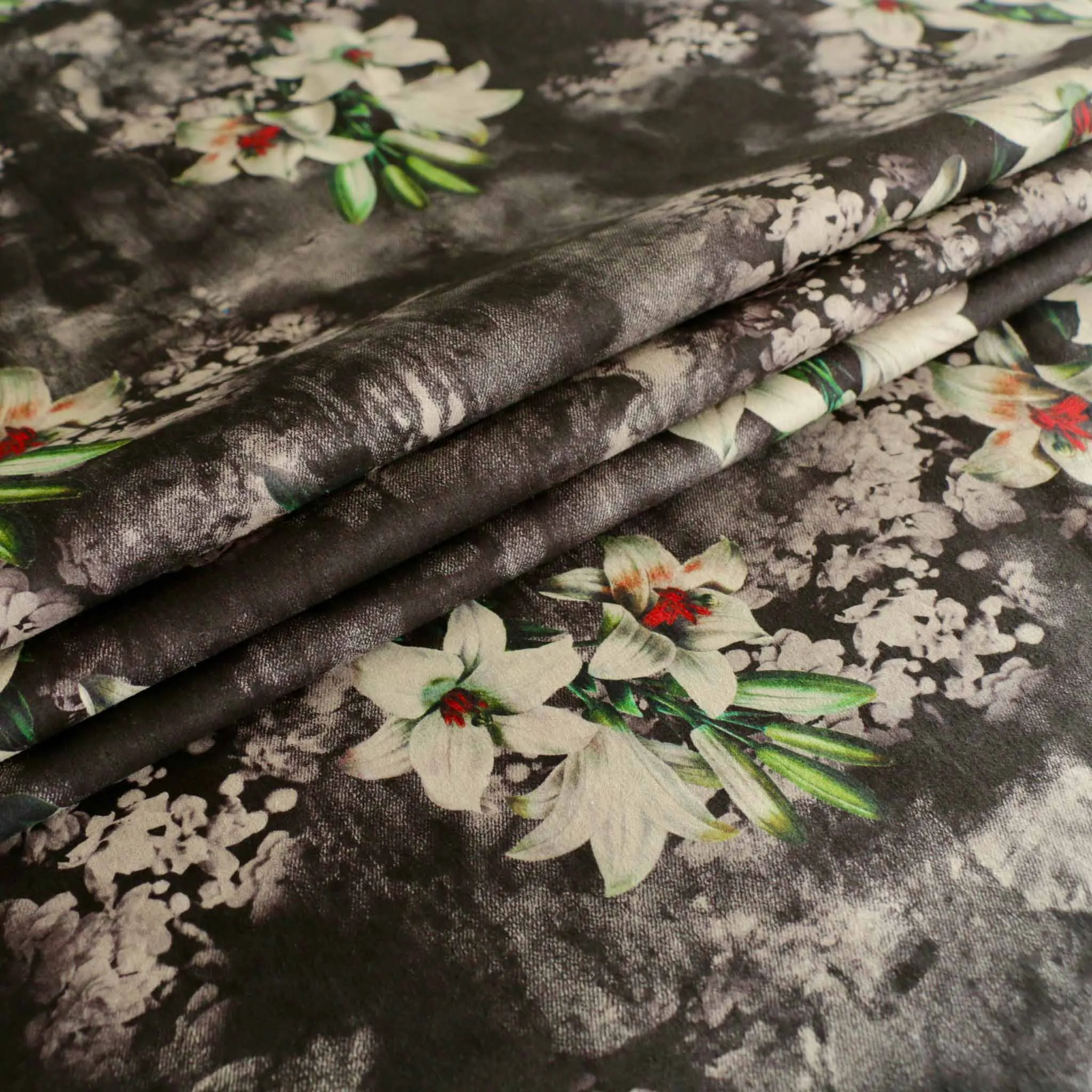 Moleskin Fabric - Black
