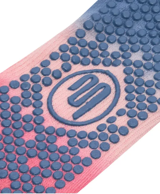 MoveActive Slide On Non Slip Grip Sock - Berry Sorbet Ombre