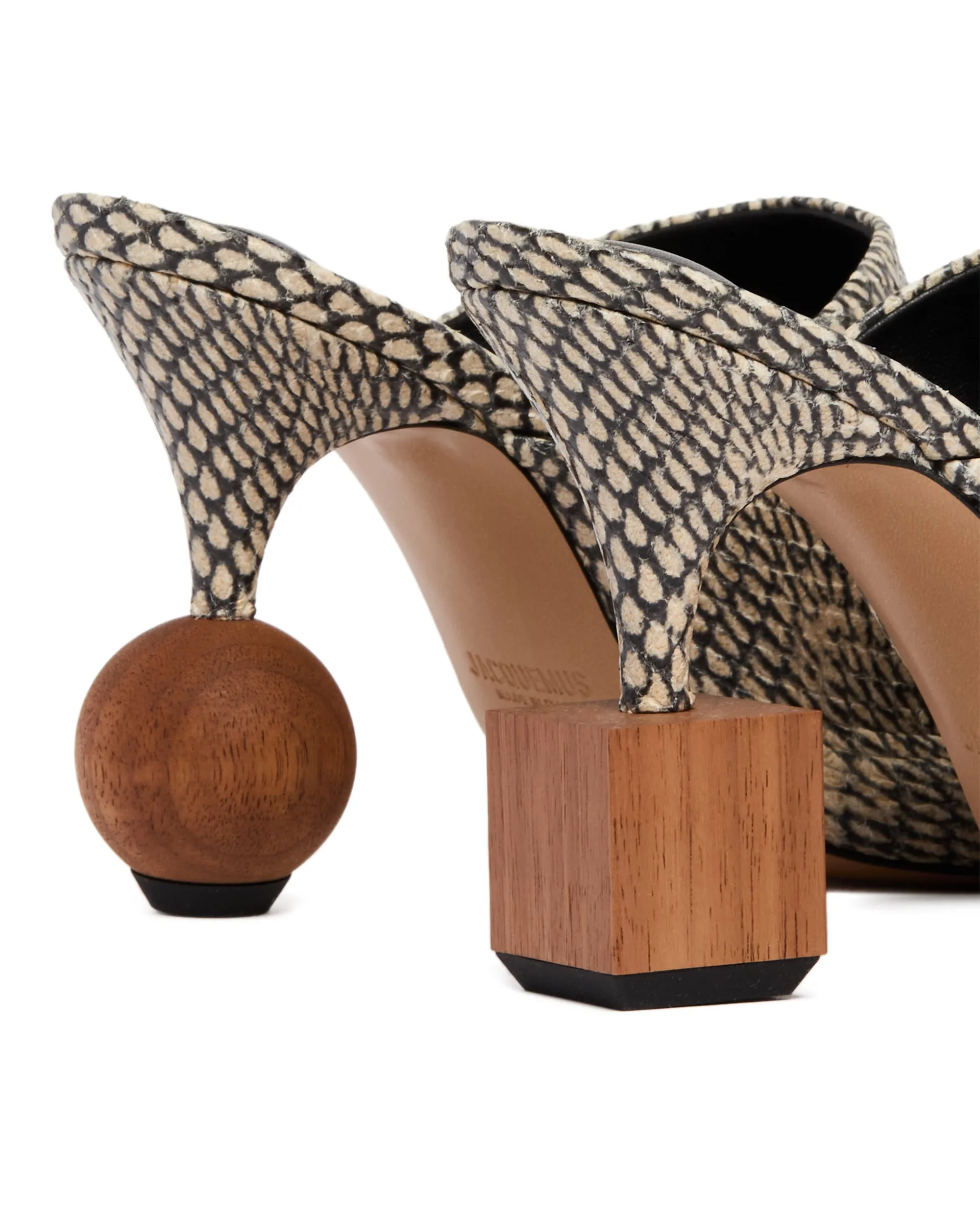 Mules Bisou Beige