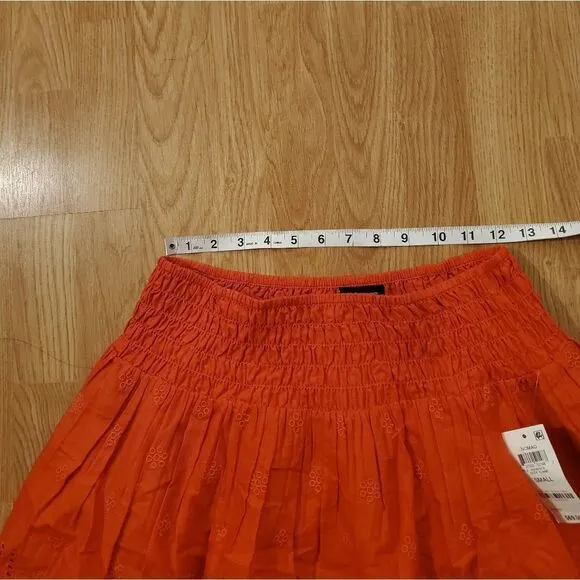 NEW! INC Eyelet Mini Skirt size Small