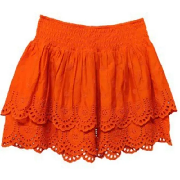 NEW! INC Eyelet Mini Skirt size Small