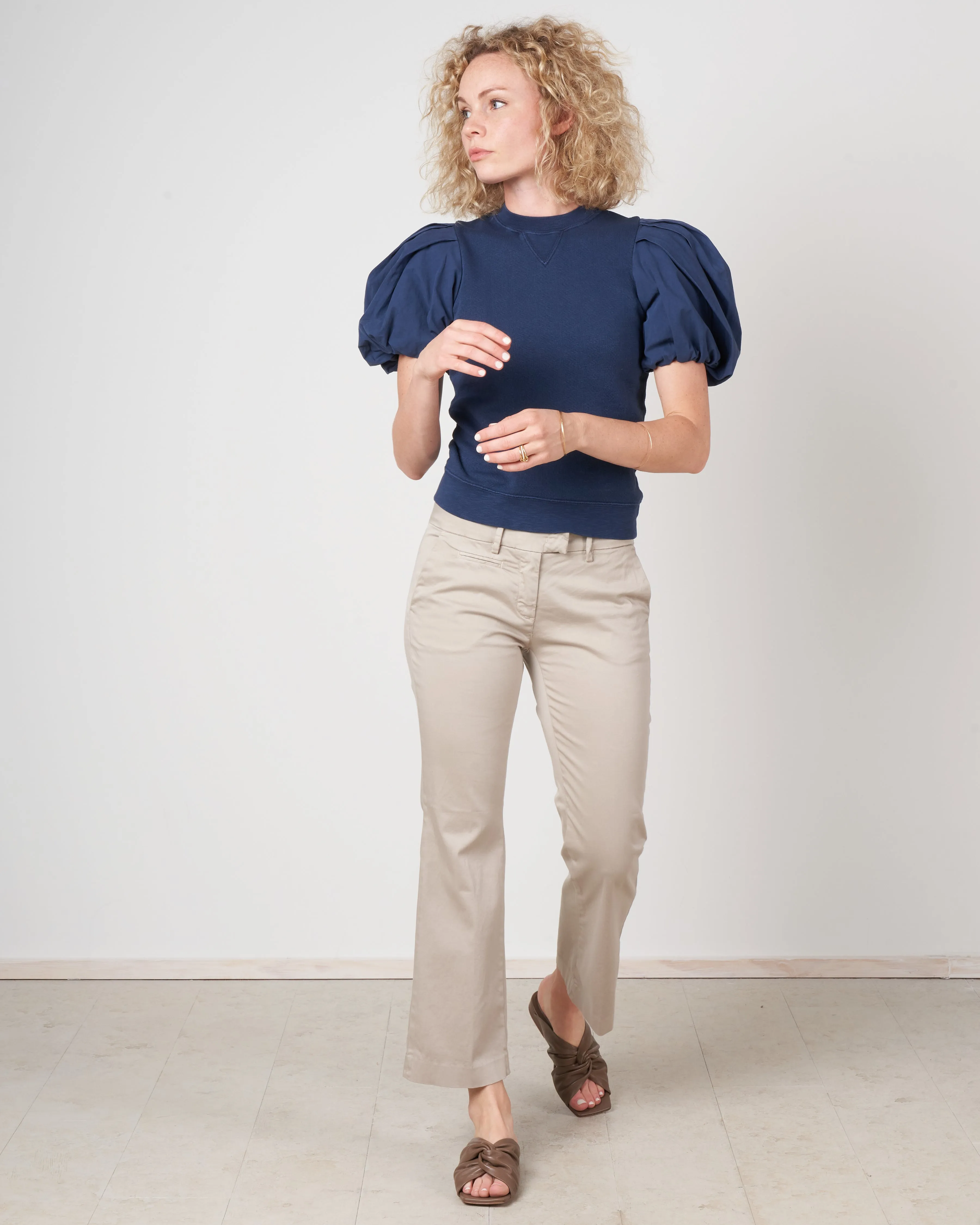 ny trumpet solid pant - taupe