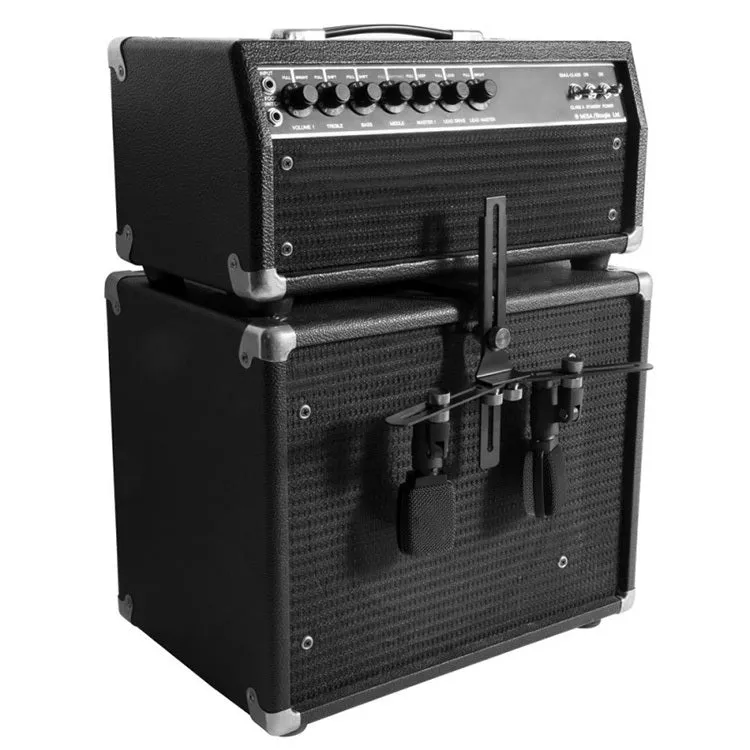 On Stage MY650 Dual Mic Attachment Bar holds up to 2 Mics