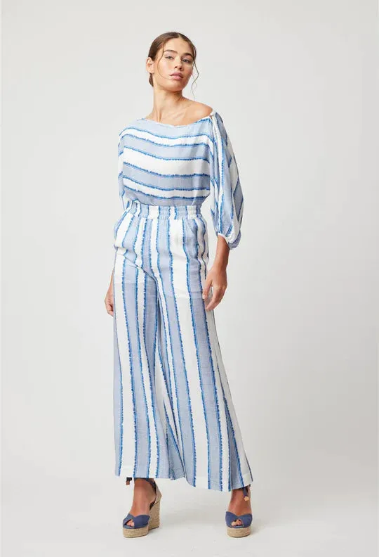 ONCE WAS POSTIANO PANT SORRENTO STRIPE
