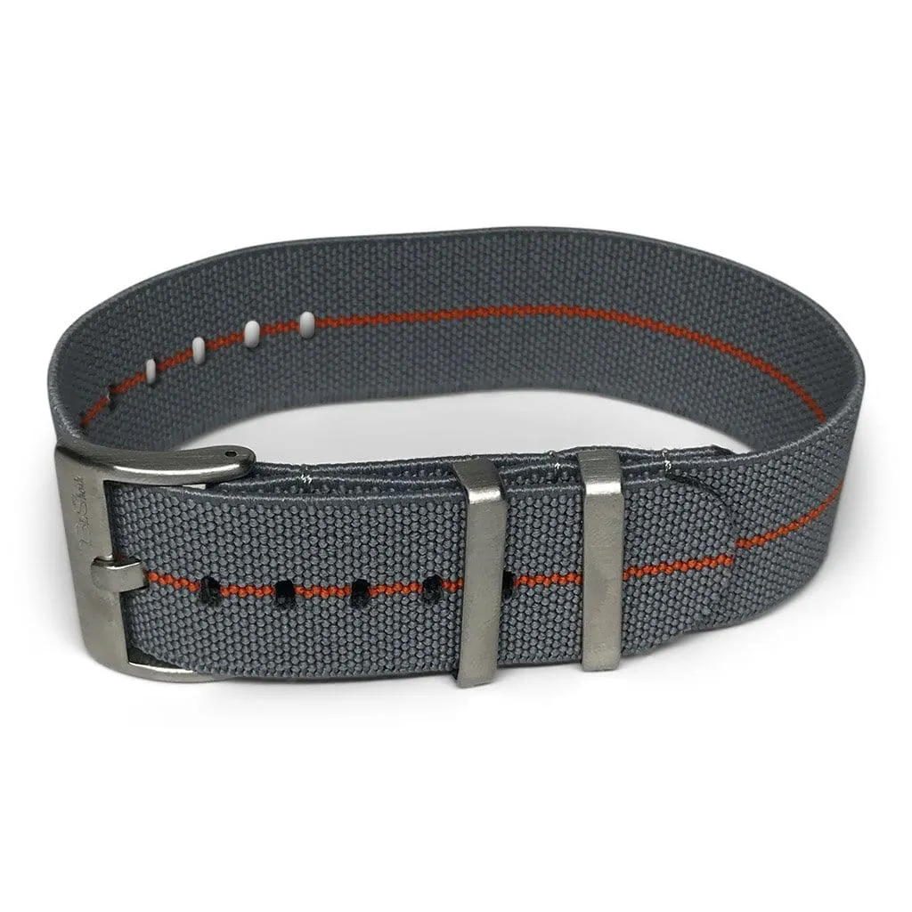 Pajama Stretch - Gray/Orange