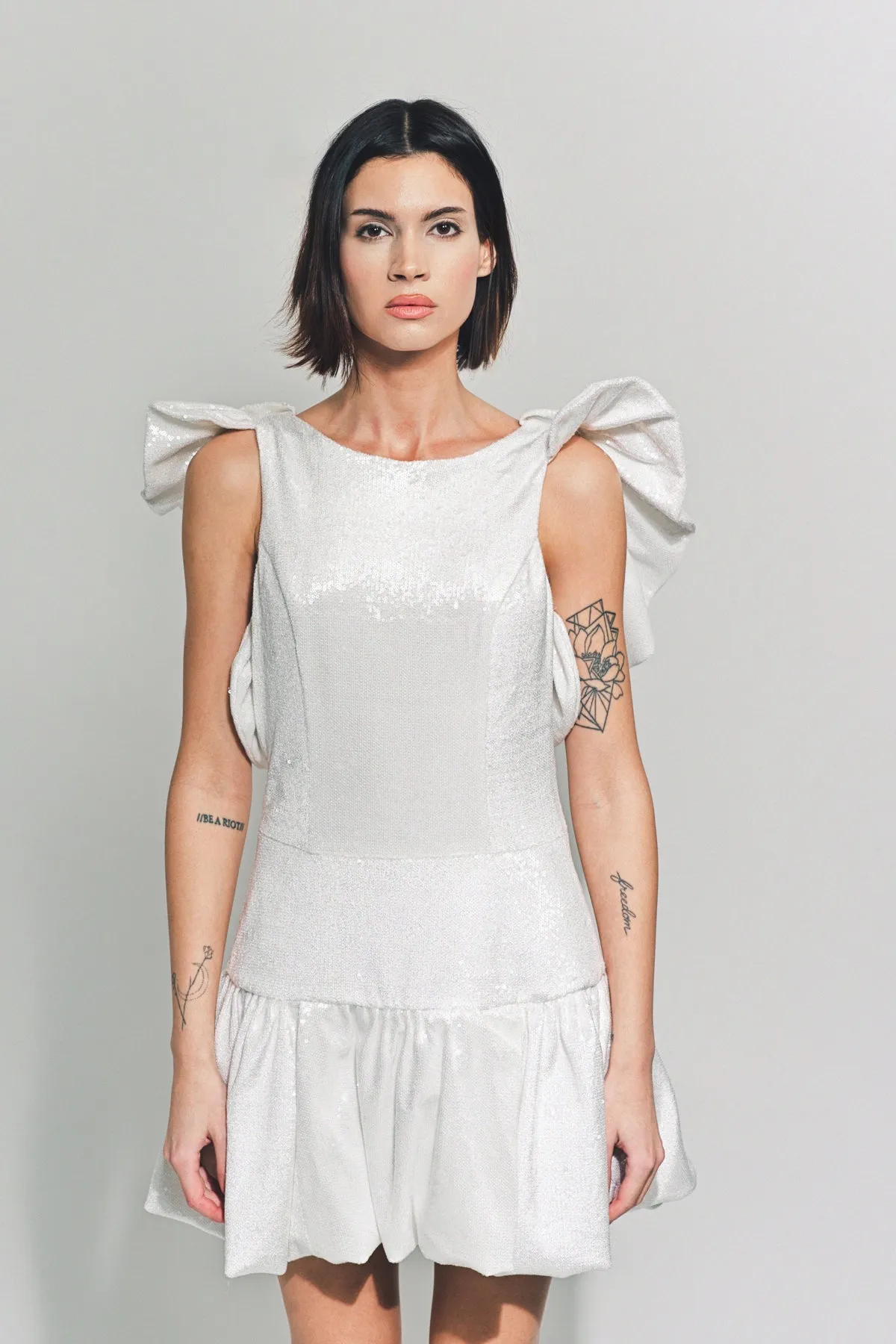 PAULA CANOVAS DEL VAS | MINI PUFF DRESS