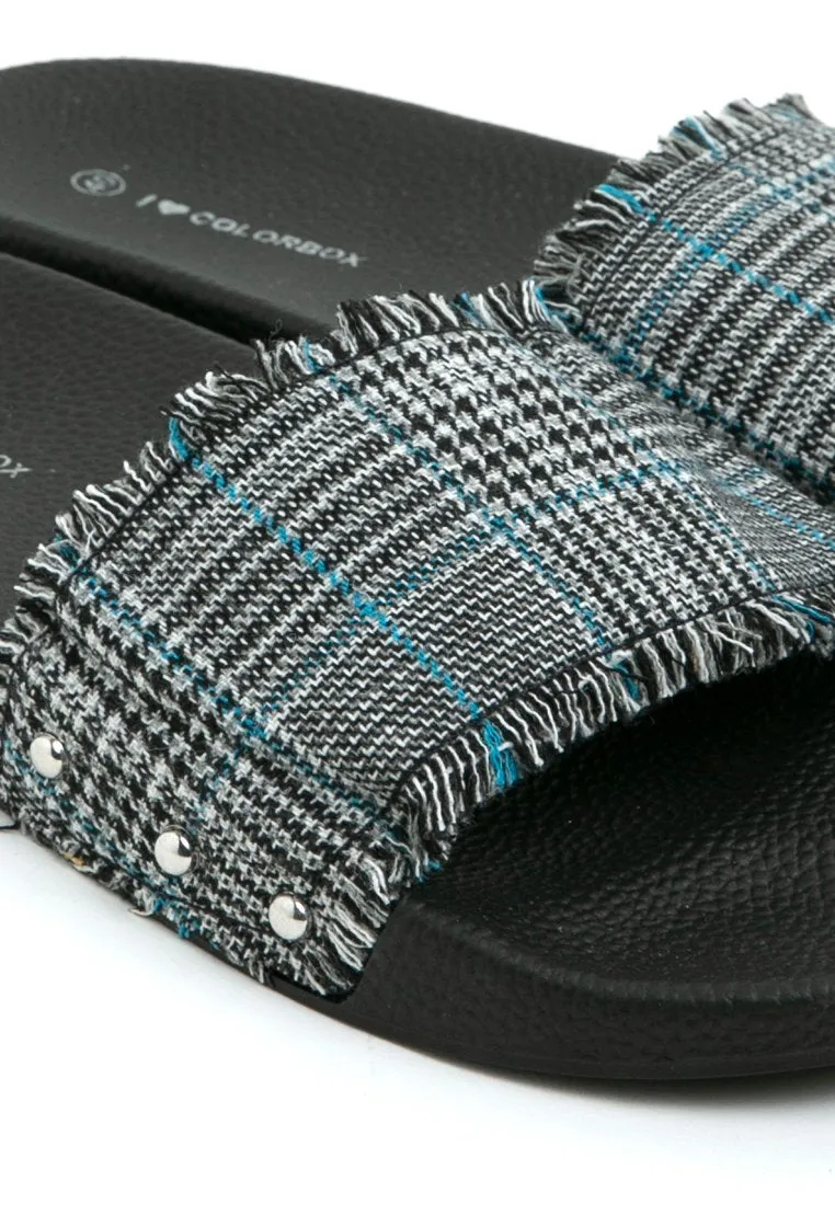 Plaid Sandal