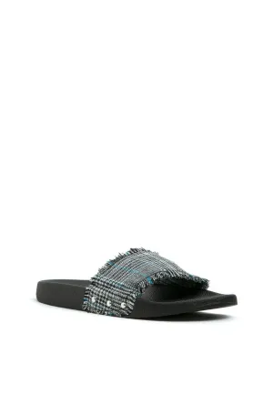 Plaid Sandal