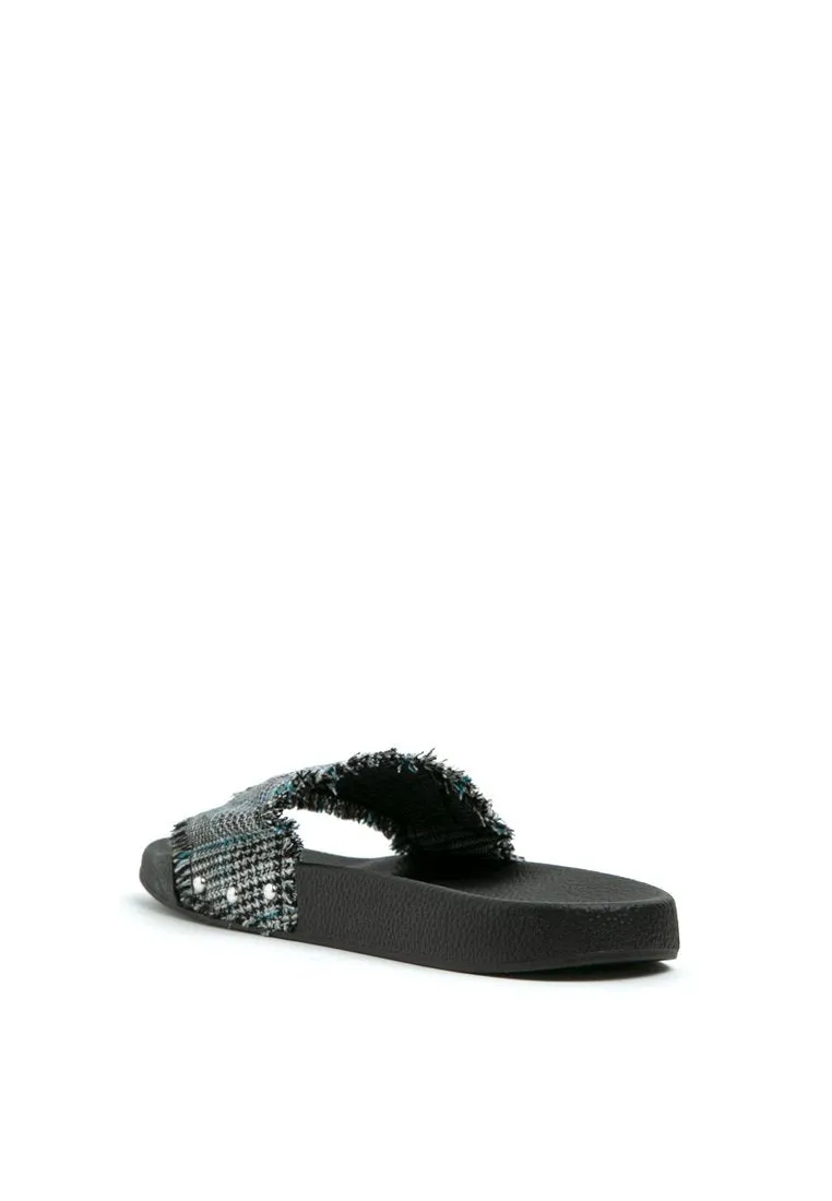 Plaid Sandal