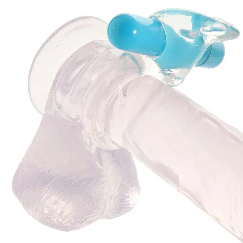 Play with Me Bull Vibrating C-Ring in Blue