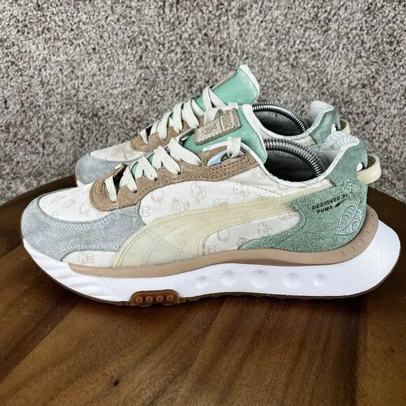Puma Wild Rider Animal Crossing New Horizons Jr Grade School Youth 6C Shoes