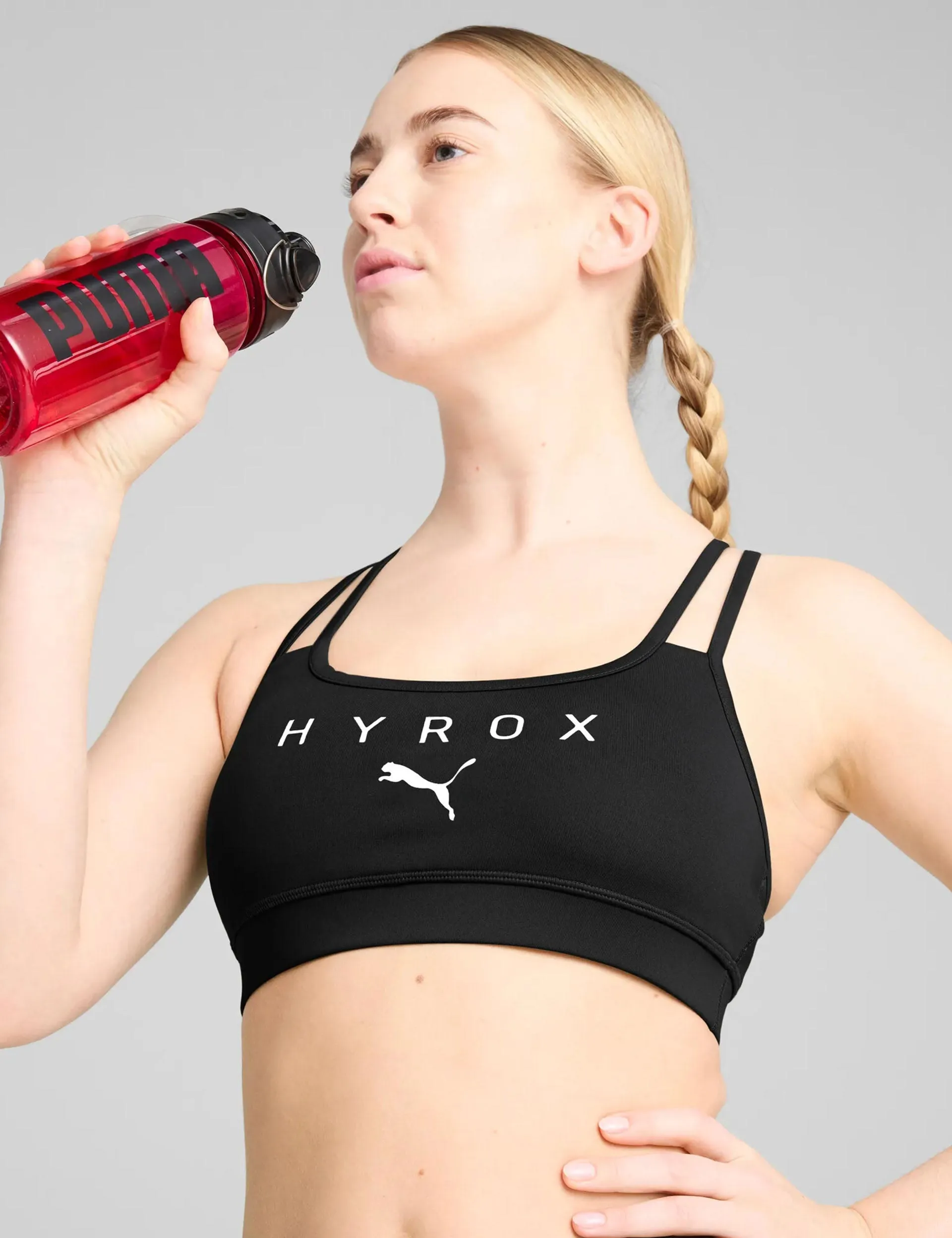 Puma x Hyrox Move Strappy Bra - Black
