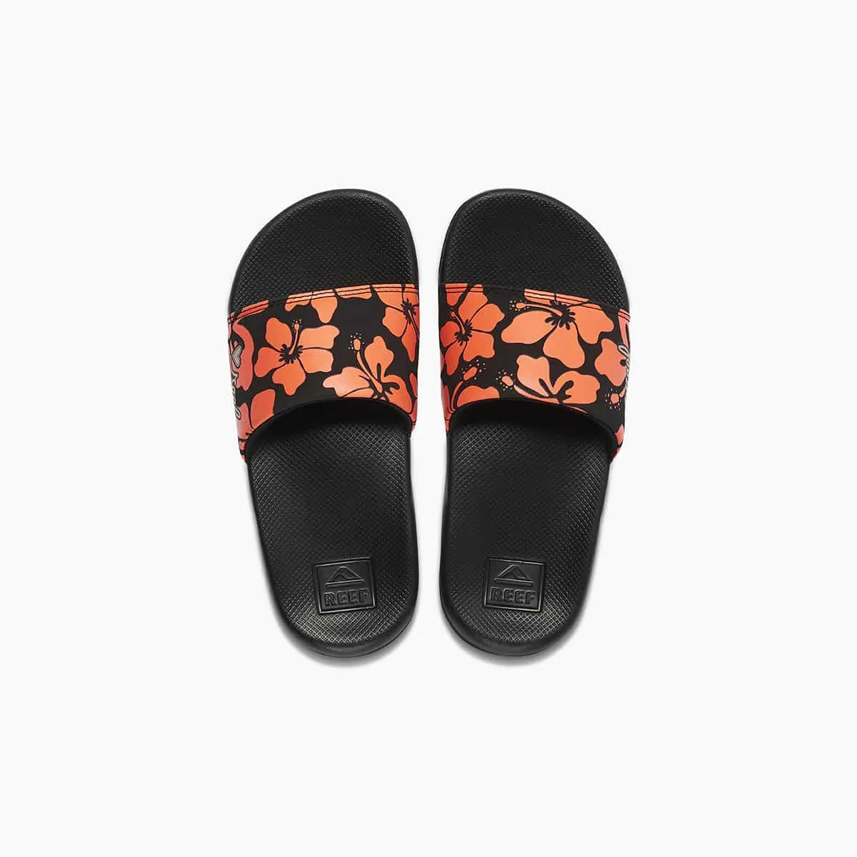 REEF Little One slides - Kids - Hibiscus Coral