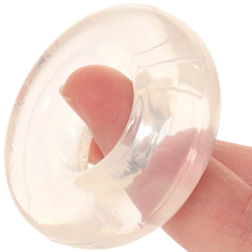 RingO Biggies Cock Ring in Clear