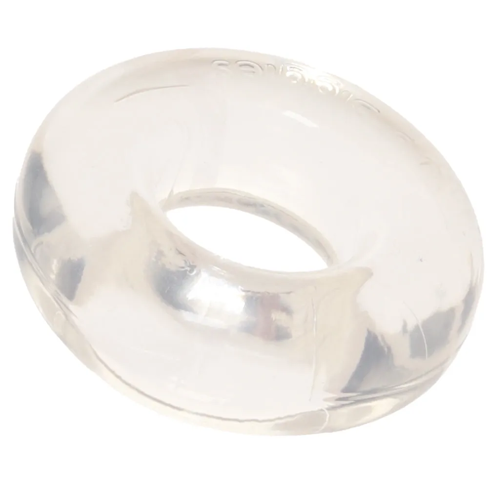 RingO Biggies Cock Ring in Clear