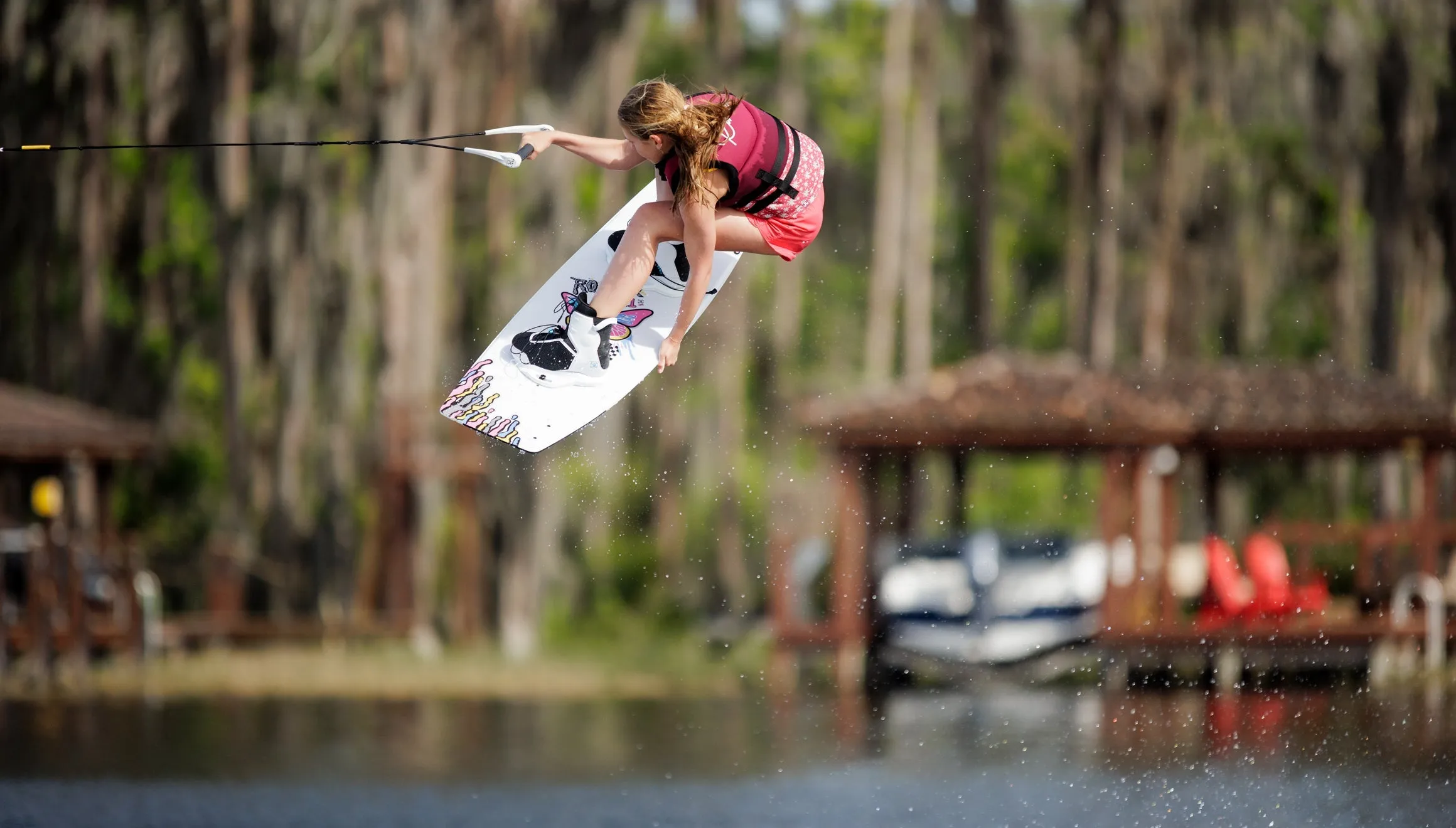 Ronix Girl's RX1 with Vision Pro Wakeboard Package 2025