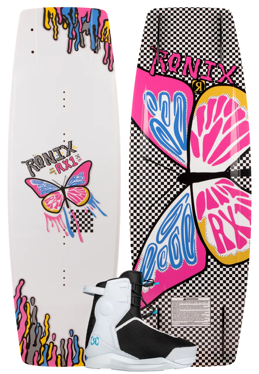 Ronix Girl's RX1 with Vision Pro Wakeboard Package 2025