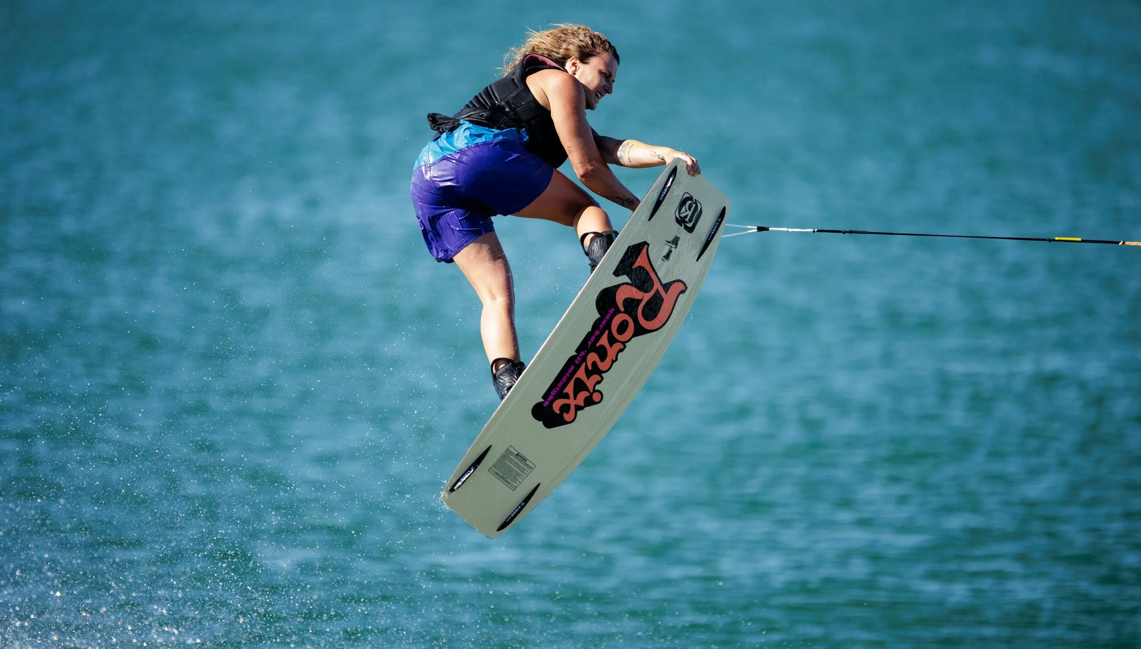 Ronix Quarter 'Til Midnight with Rise Wakeboard Package 2025