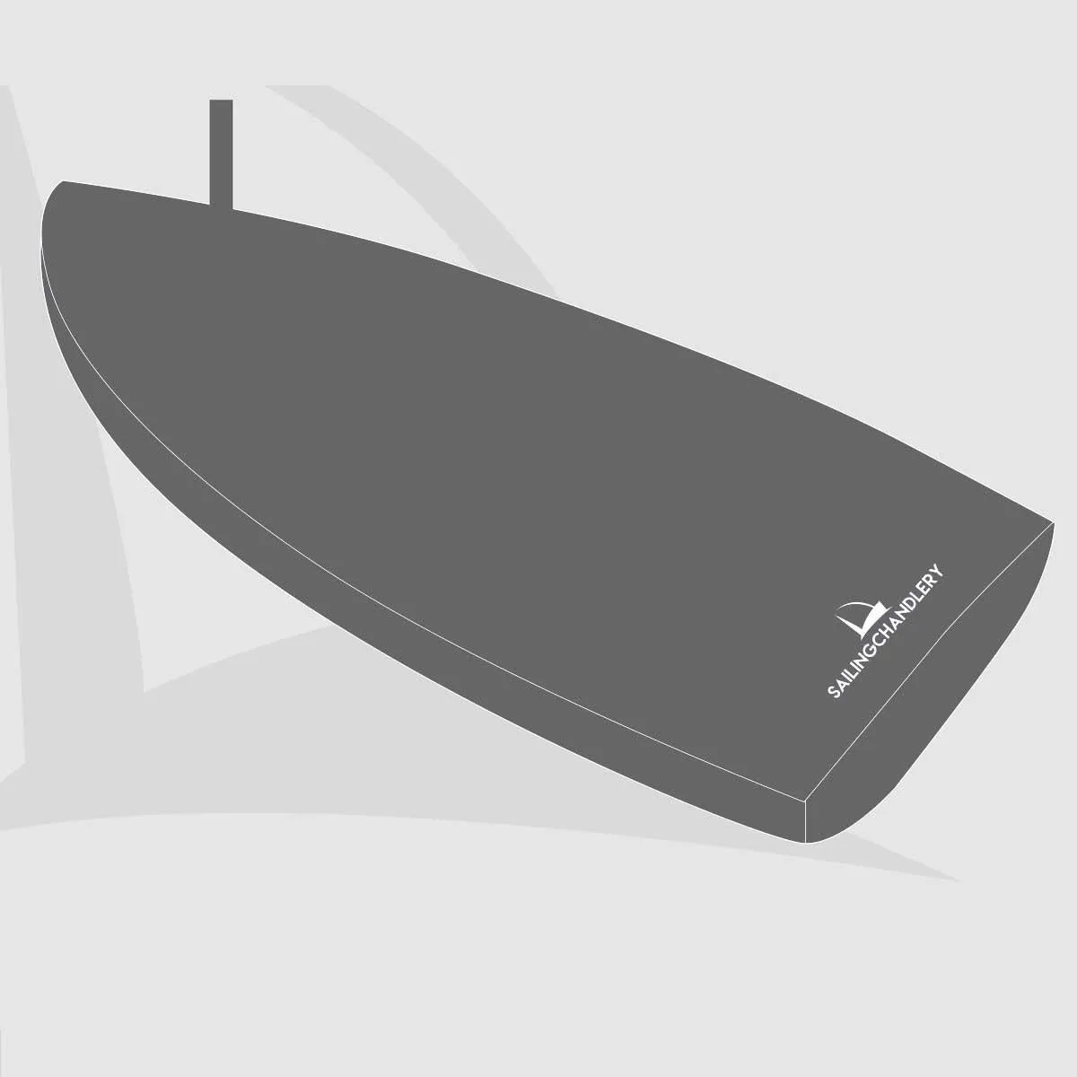 RS Aero Boat Cover - Flat Mast Up - PVC GREY