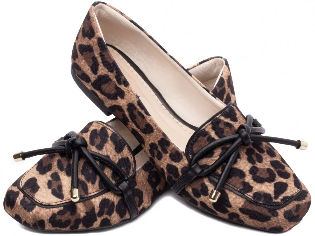 Sapato Mocassim Feminino Oncinha