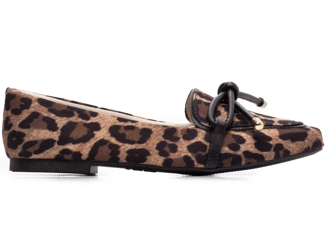 Sapato Mocassim Feminino Oncinha