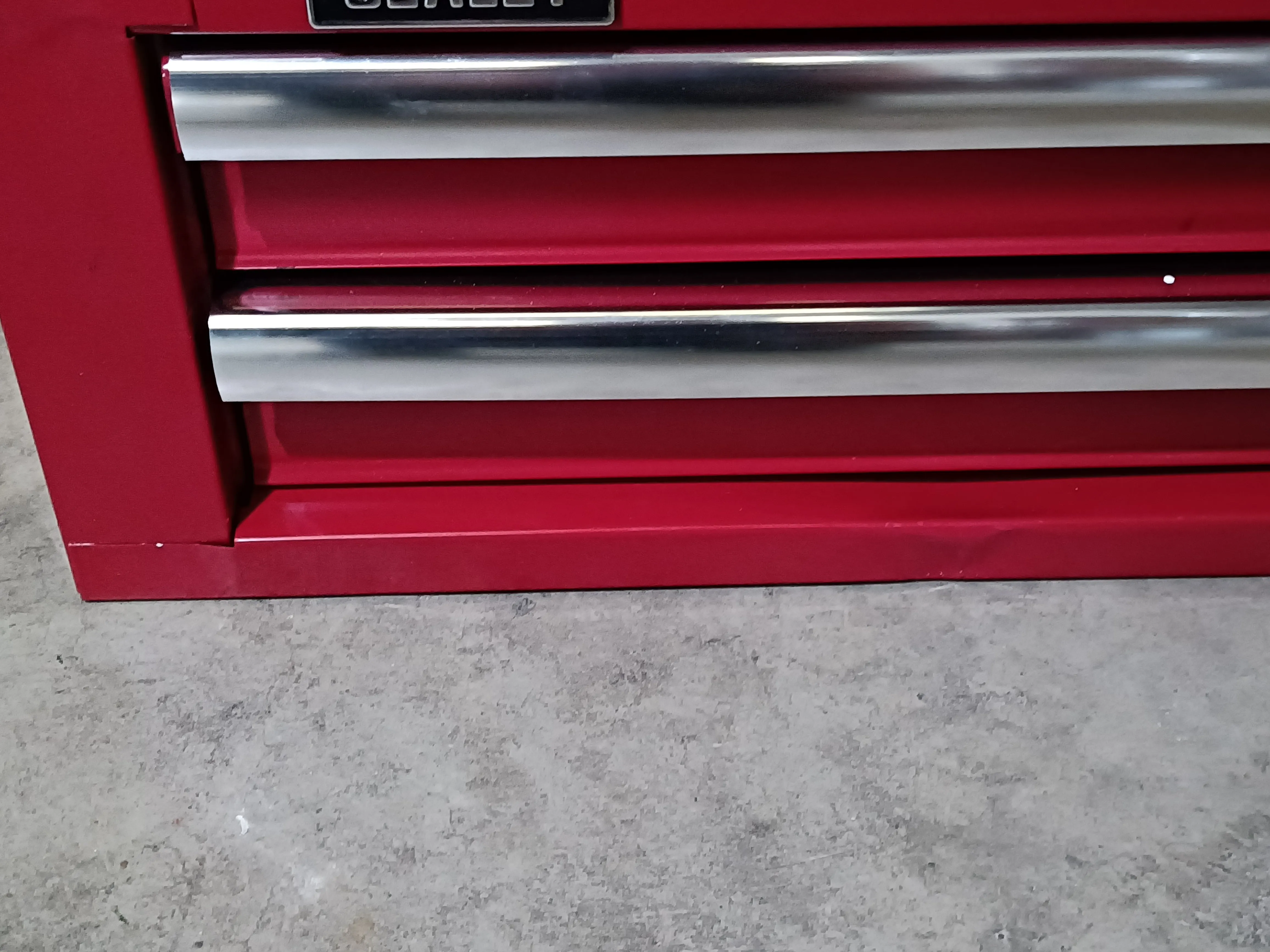 Sealey 2 Drawer Mid-Box with Ball-Bearing Slides - Red - C