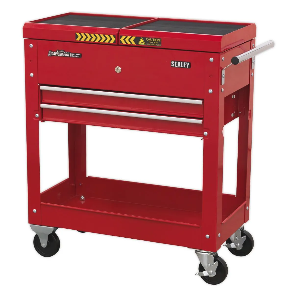 Sealey American Pro Mobile Tool & Parts Trolley - Red