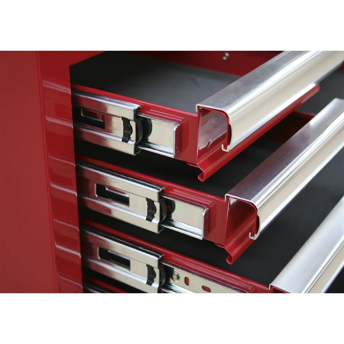 Sealey Superline Pro Mid-Box 2 Drawer Tool Chest with Ball-Bearing Slides - Red