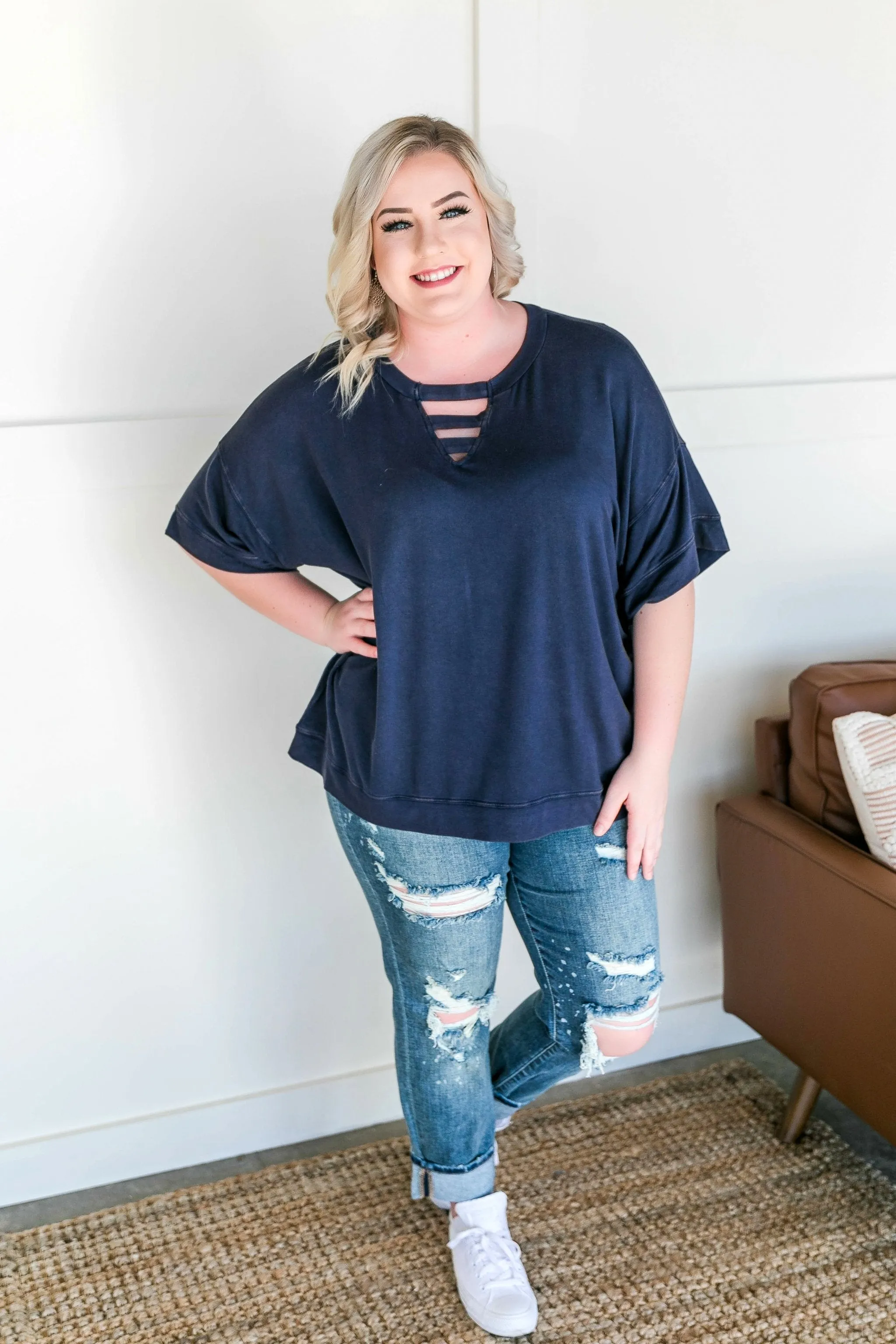 Send It In A Message Retro Top
