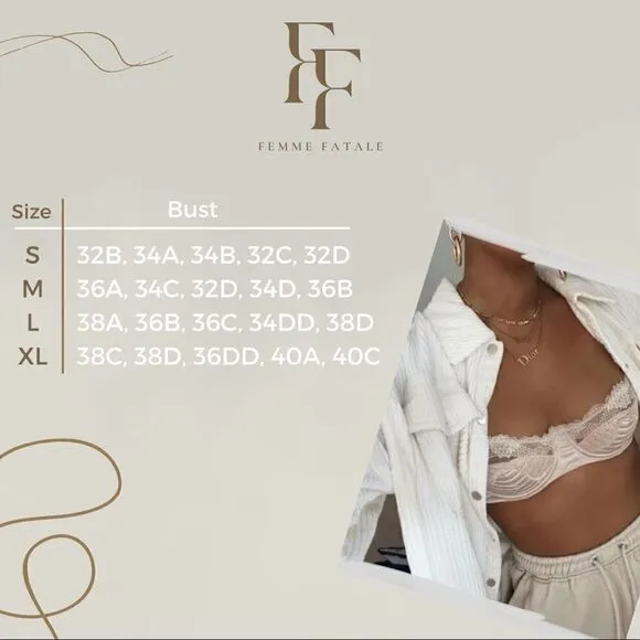 Sexy Sheer Lace Lingerie Set with Leg rings