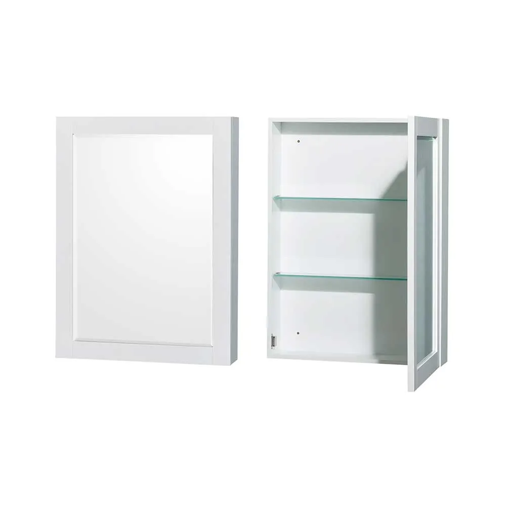 Sheffield 48 Inch Single Bathroom Vanity in White