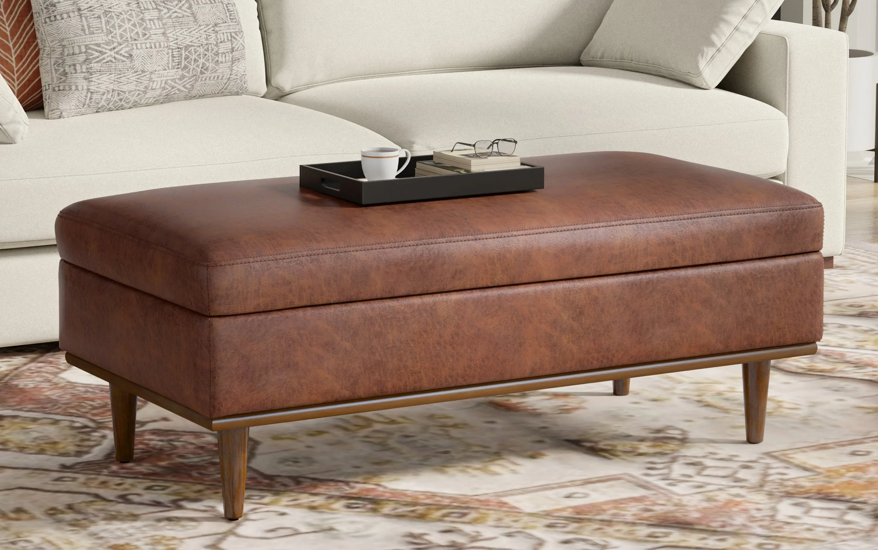 Shiloh Rectangular Storage Ottoman
