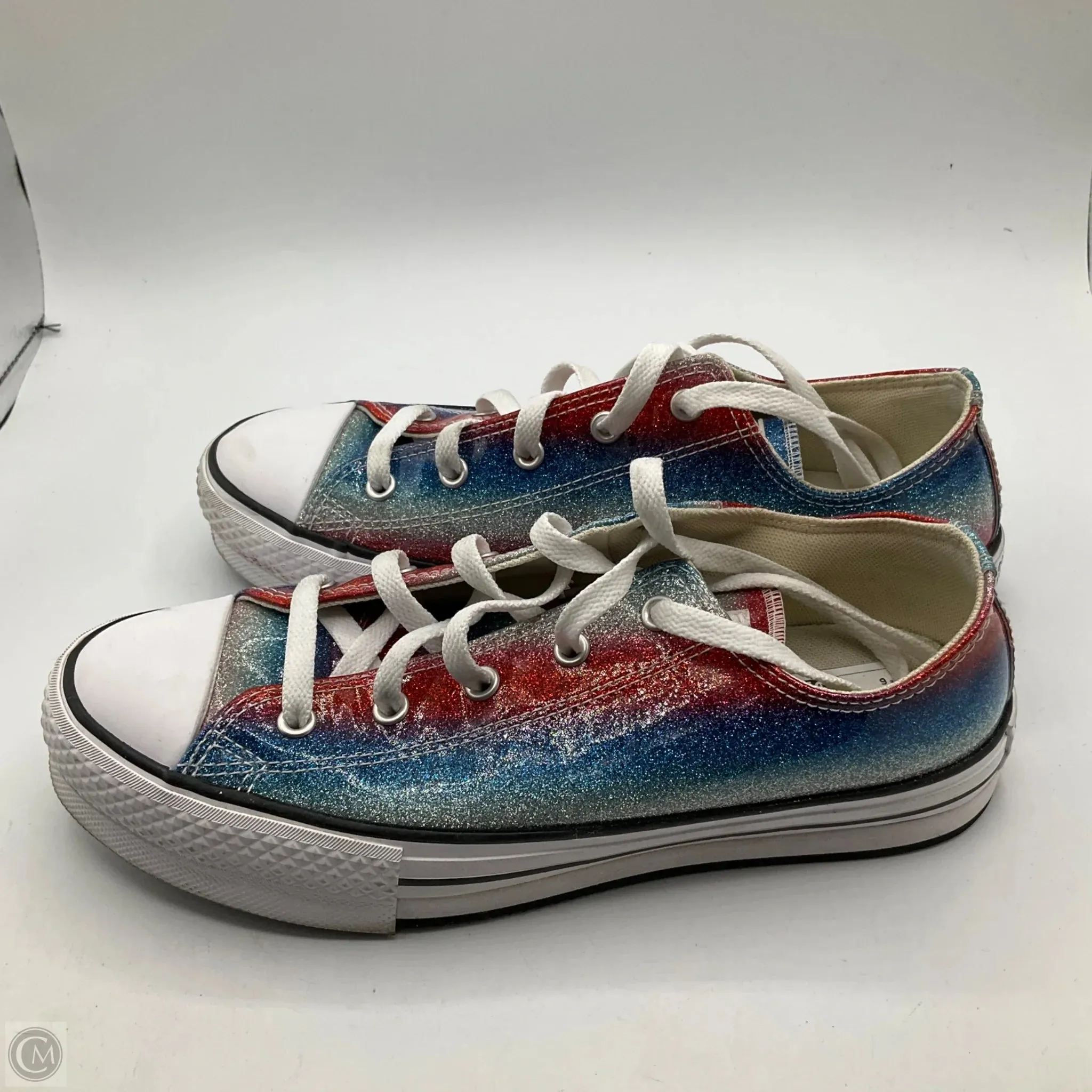 Shoes Sneakers By Converse In Blue & Red & White, Size: 6