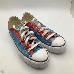 Shoes Sneakers By Converse In Blue & Red & White, Size: 6