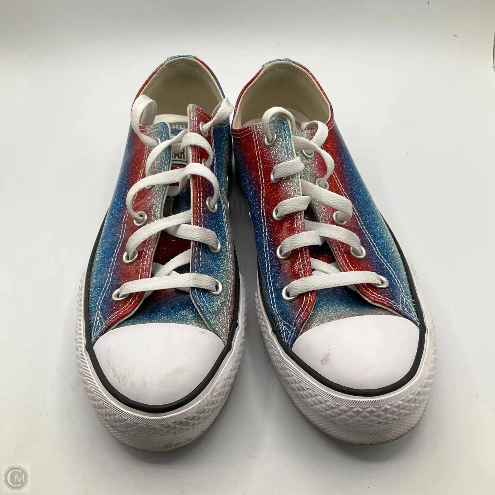 Shoes Sneakers By Converse In Blue & Red & White, Size: 6