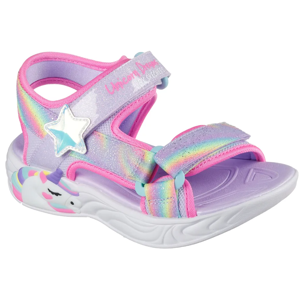 Skechers - Unicorn Dreams - Lavender/Multi - Sandals