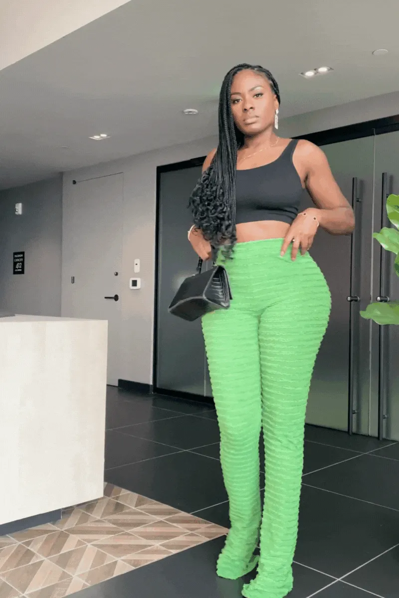 SNUGGLE SLIP-ON GREEN | PANTS (S-XXL)