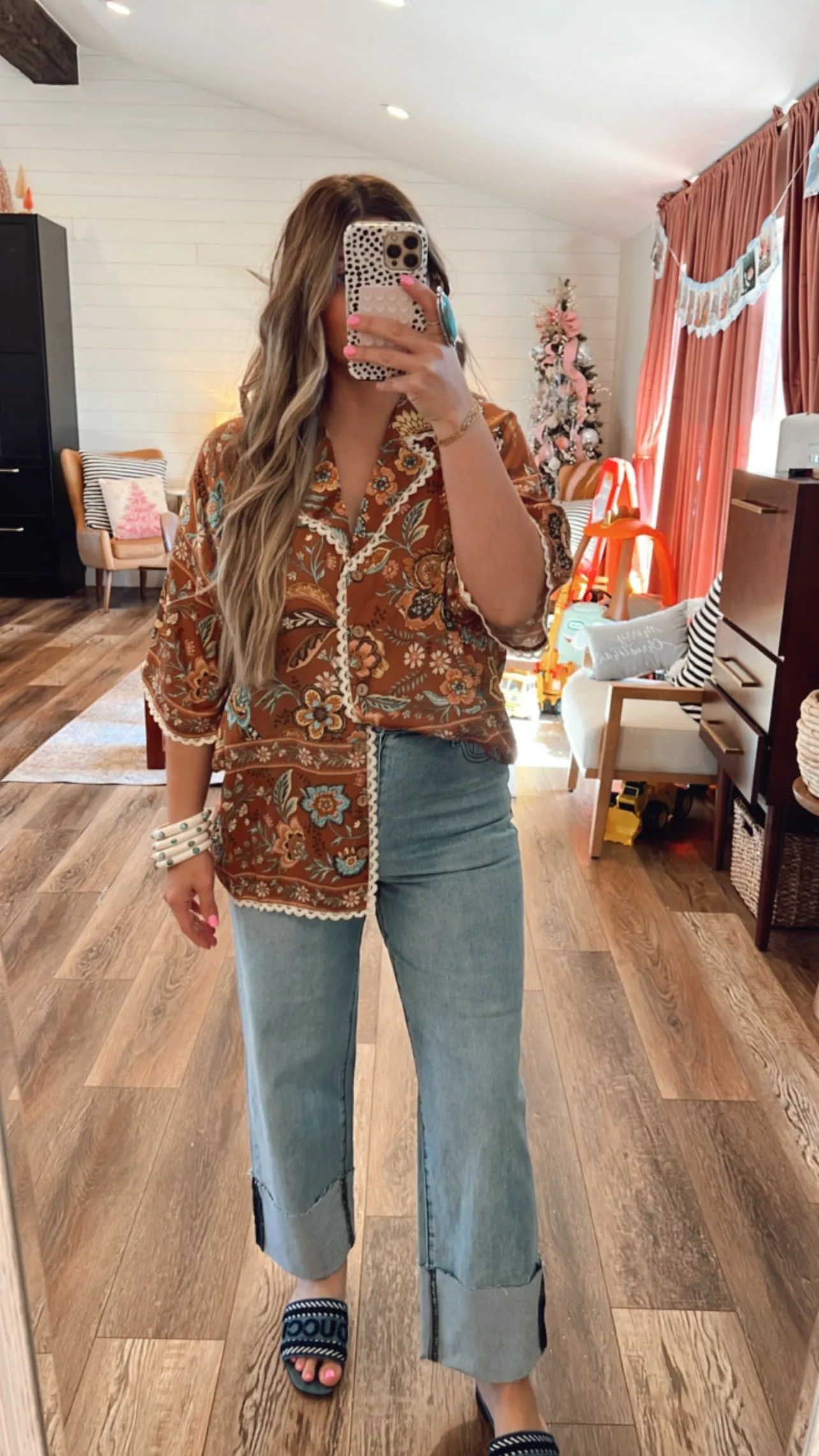 {Spell} Mojave Lily Shirt - Amber