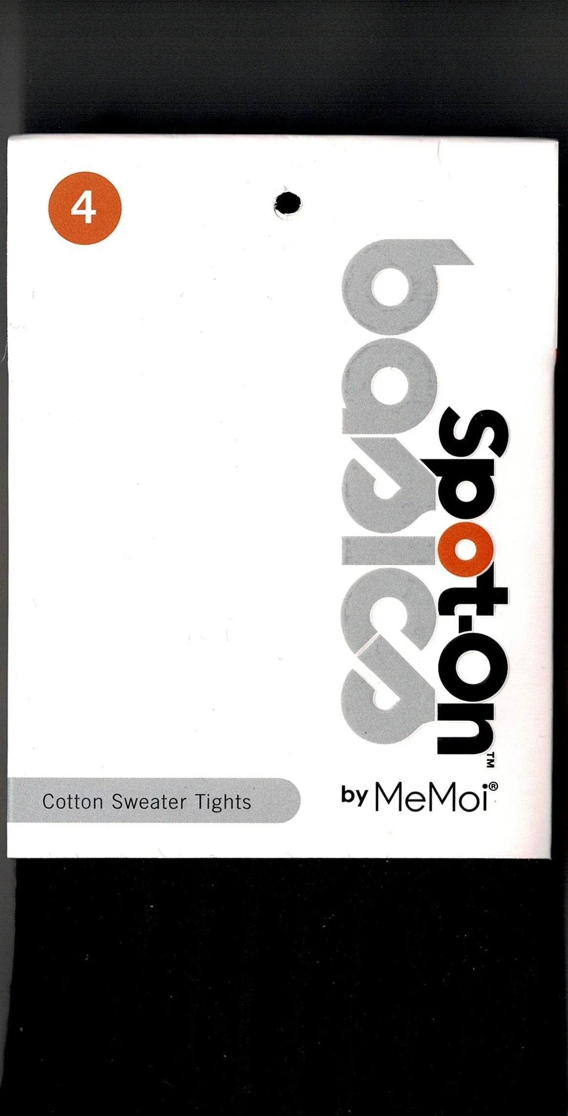 Spot-On Basics Girls Ribbed Cotton Sweater Tights - White SP-3405